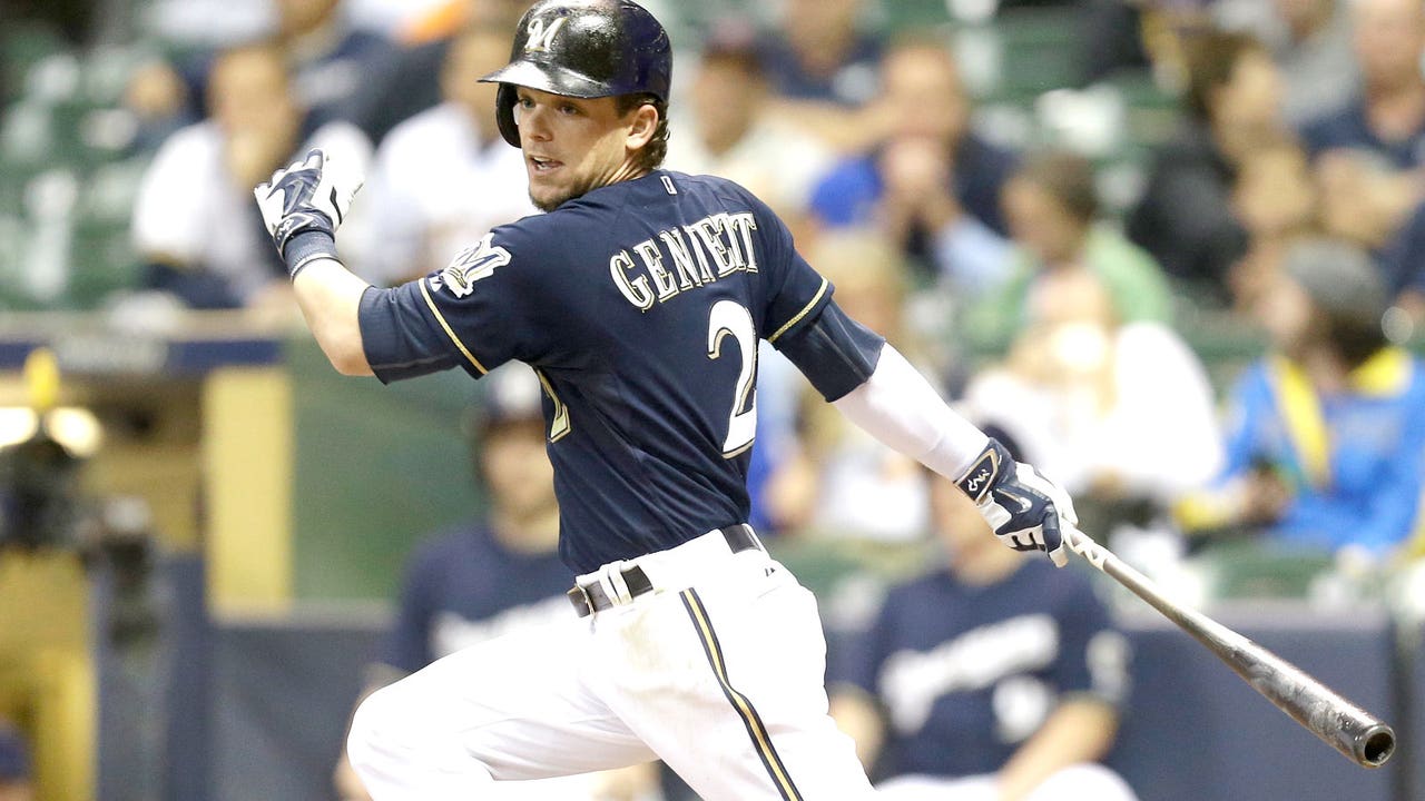 Brewers rally from 4 down to beat Nationals